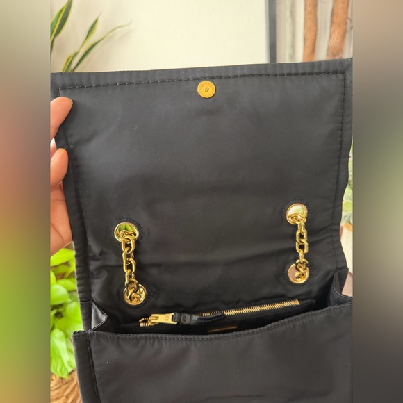 Authentic PRADA Tessuto 1BD199 Chain Bag - Picture 10 of 14